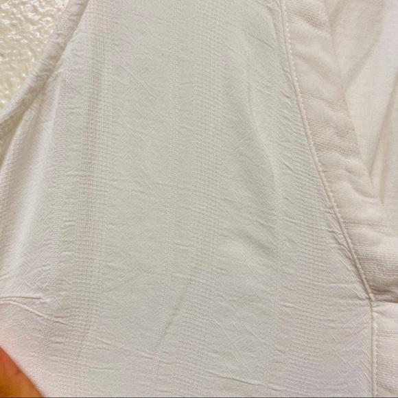 Anthropologie Maeve White Tank Tunic Top Blouse - Picture 9 of 11